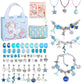 💫 60% OFF NOW! 🎁 Charm Bracelet Making Kit - Includes Beads & Tools, Creative Fun for Kids/Adults, Perfect Gift Idea 👧📦
