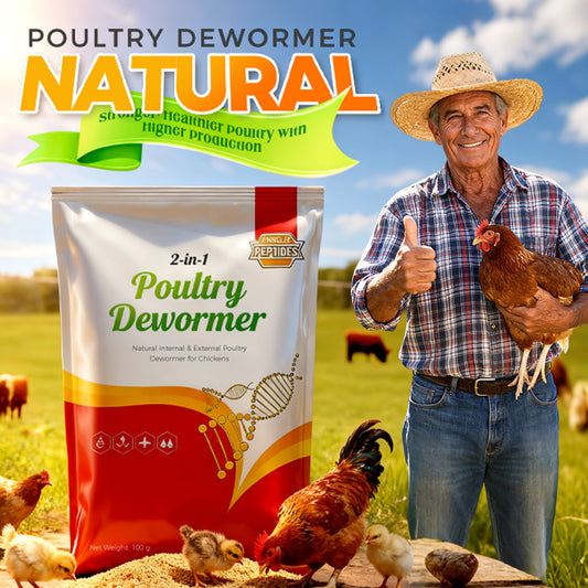 Natural Internal & External Poultry Dewormer for Chickens
