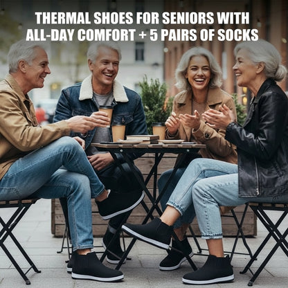 Thermal Shoes for Seniors with All-Day Warmth