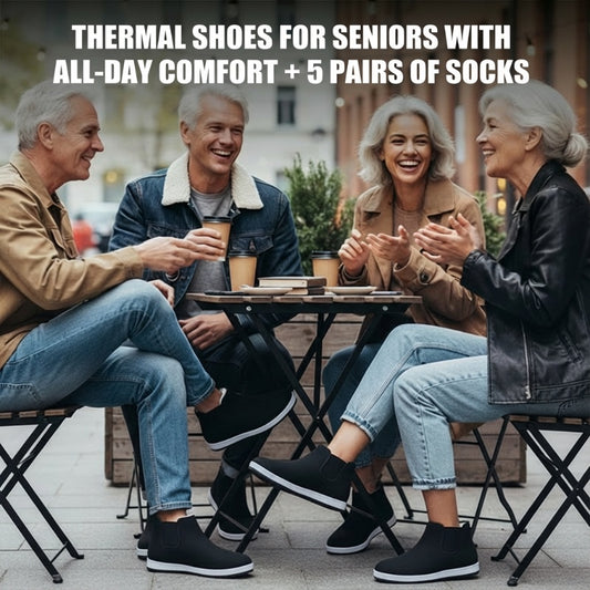 Thermal Shoes for Seniors with All-Day Warmth
