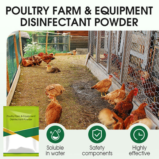 100g Poultry Farm & Equipment Disinfectant Powder