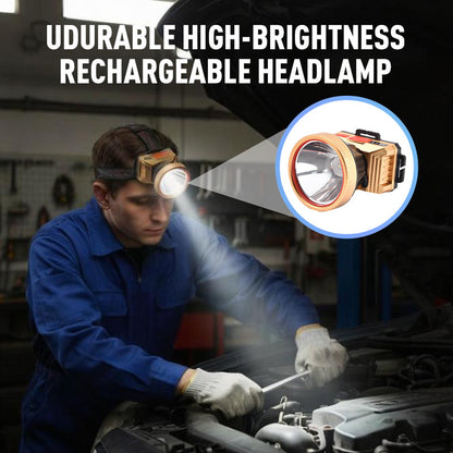 Durable High-Brightness Rechargeable Headlamp