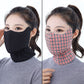 Plaid Cotton Neck Gaiter Face Mask
