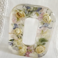 LED Floral Resin Letter Night Light