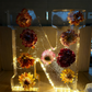 LED Floral Resin Letter Night Light