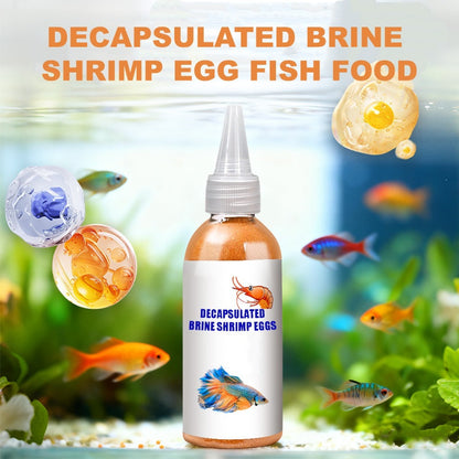 Decapsulated Brine Shrimp Egg Fish Food